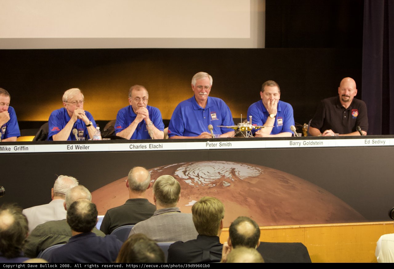Phoenix Landing Press Conference Panel