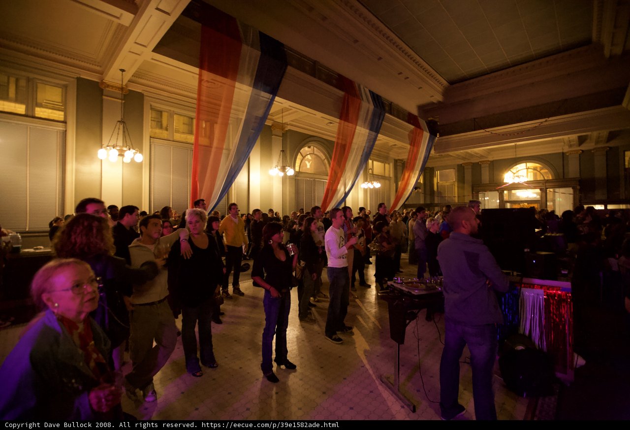 Election Day Reception