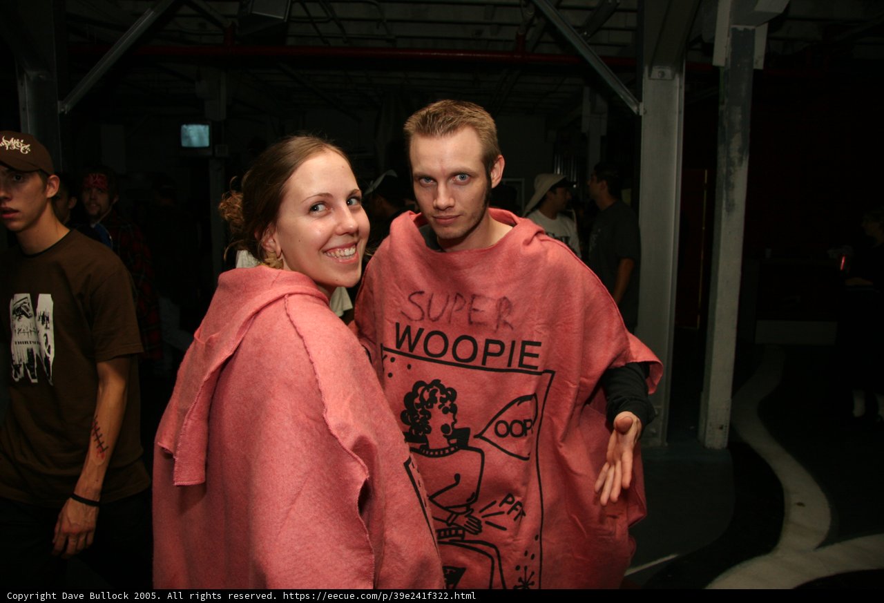 Pink Towel Couple