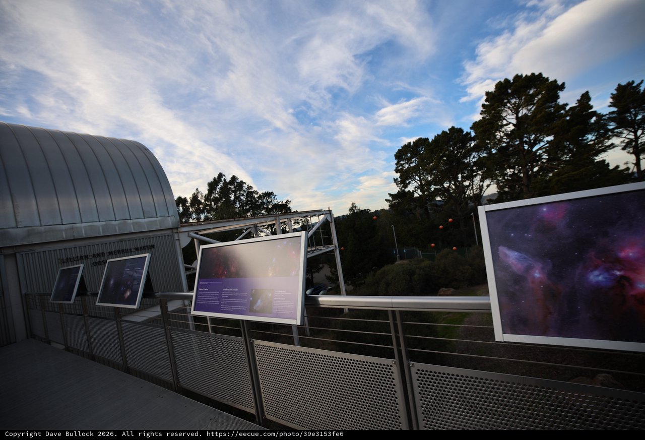 Evening at Chabot Space and Science Center Observatory