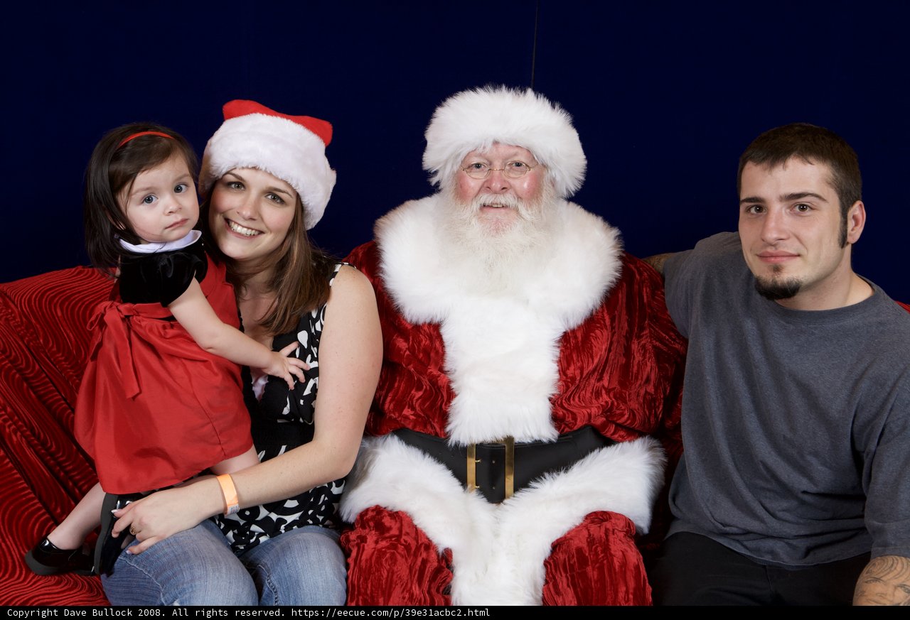 Festive Family Photo
