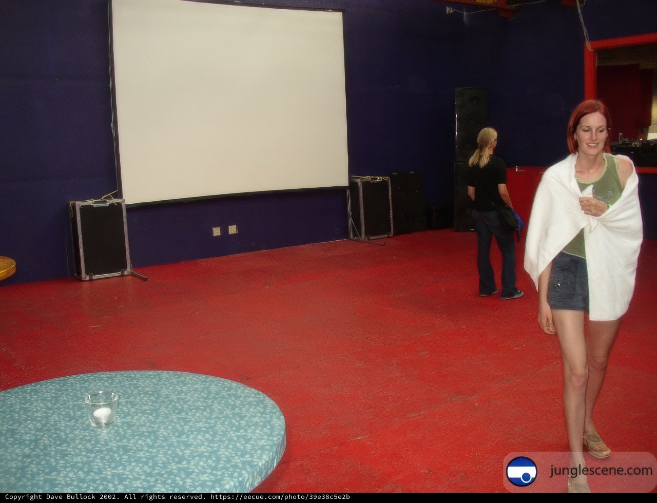 Fashion Premiere on the Projection Screen