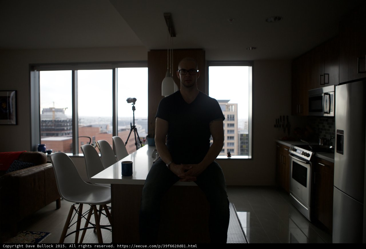 Centered Counter Portrait