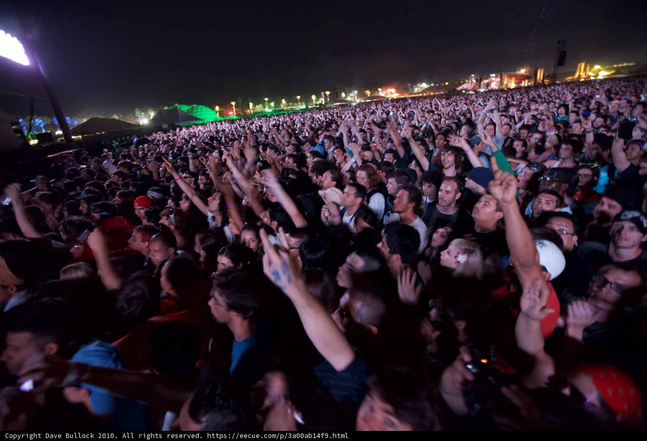 Coachella Crowd Goes Wild
