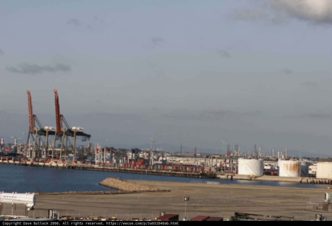 Industrial Landscape at the Waterfront