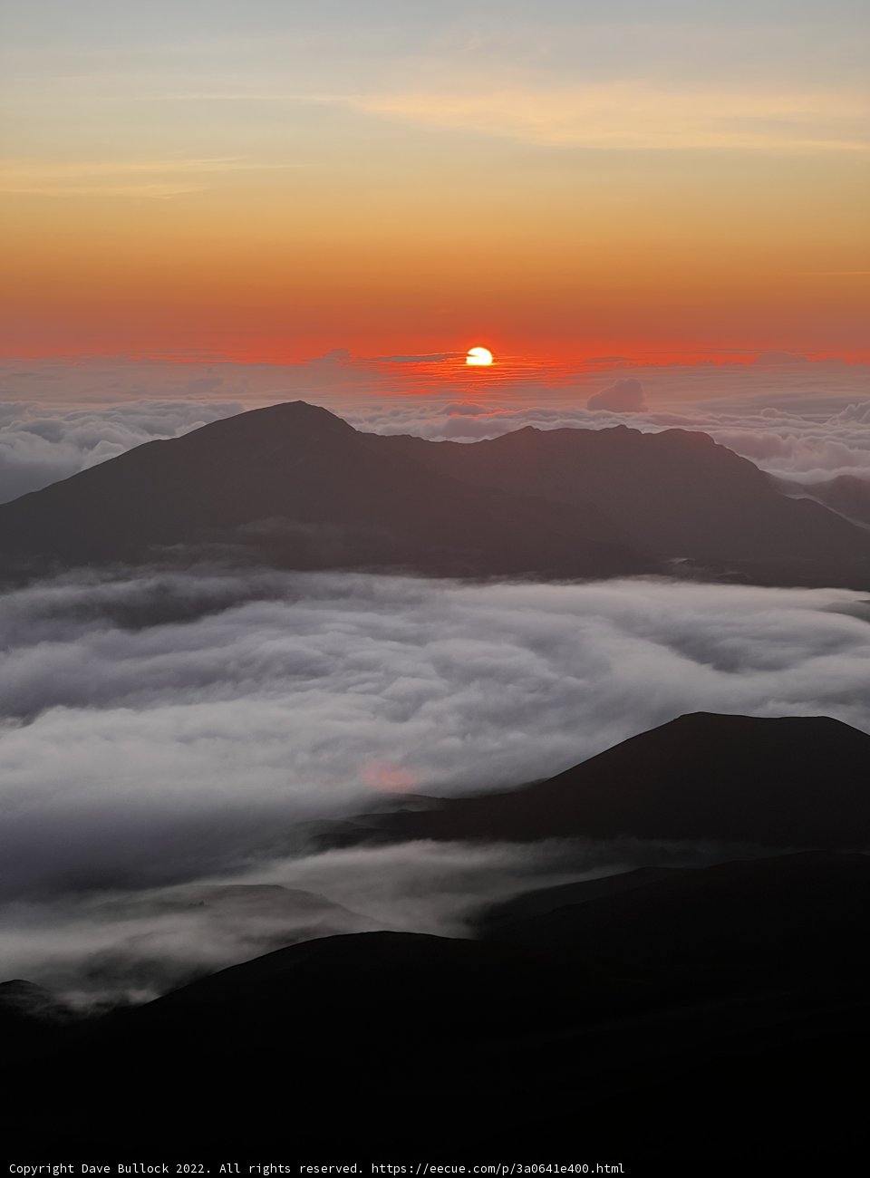 Majestic Sunrise Over Haleakalā National Park
