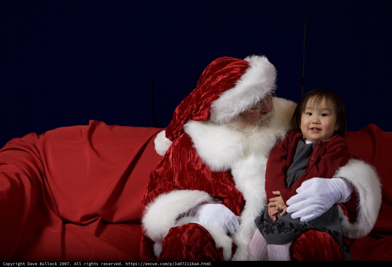 A Festive Moment with Santa