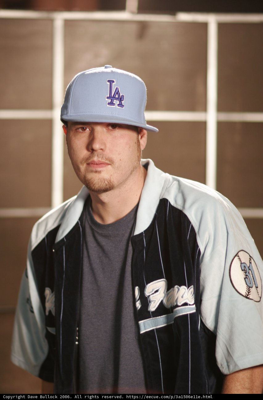Blue Hat Man
