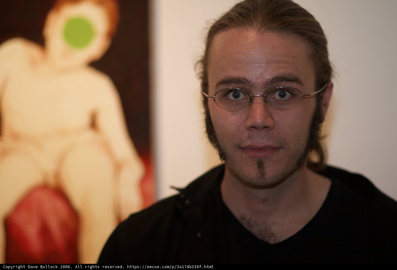 Portrait of a bespectacled man
