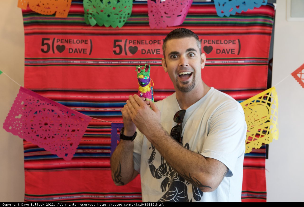 Celebration with Dan B and a Toy