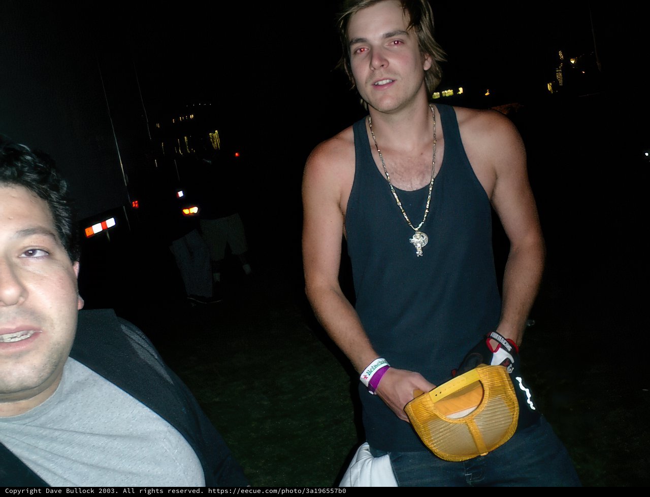 Two Chads and Their Accessories at Coachella