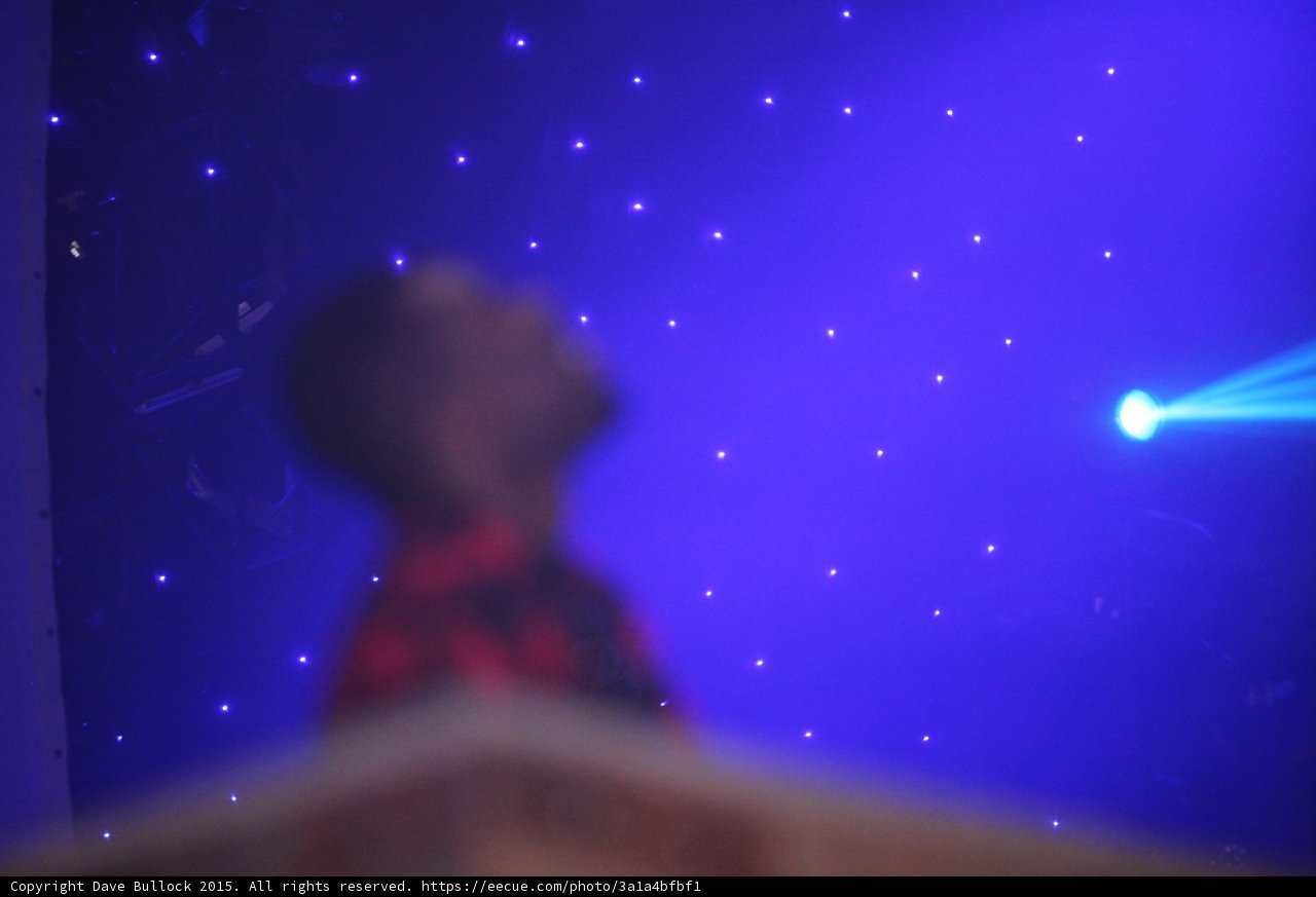DJ Silhouette Starfield