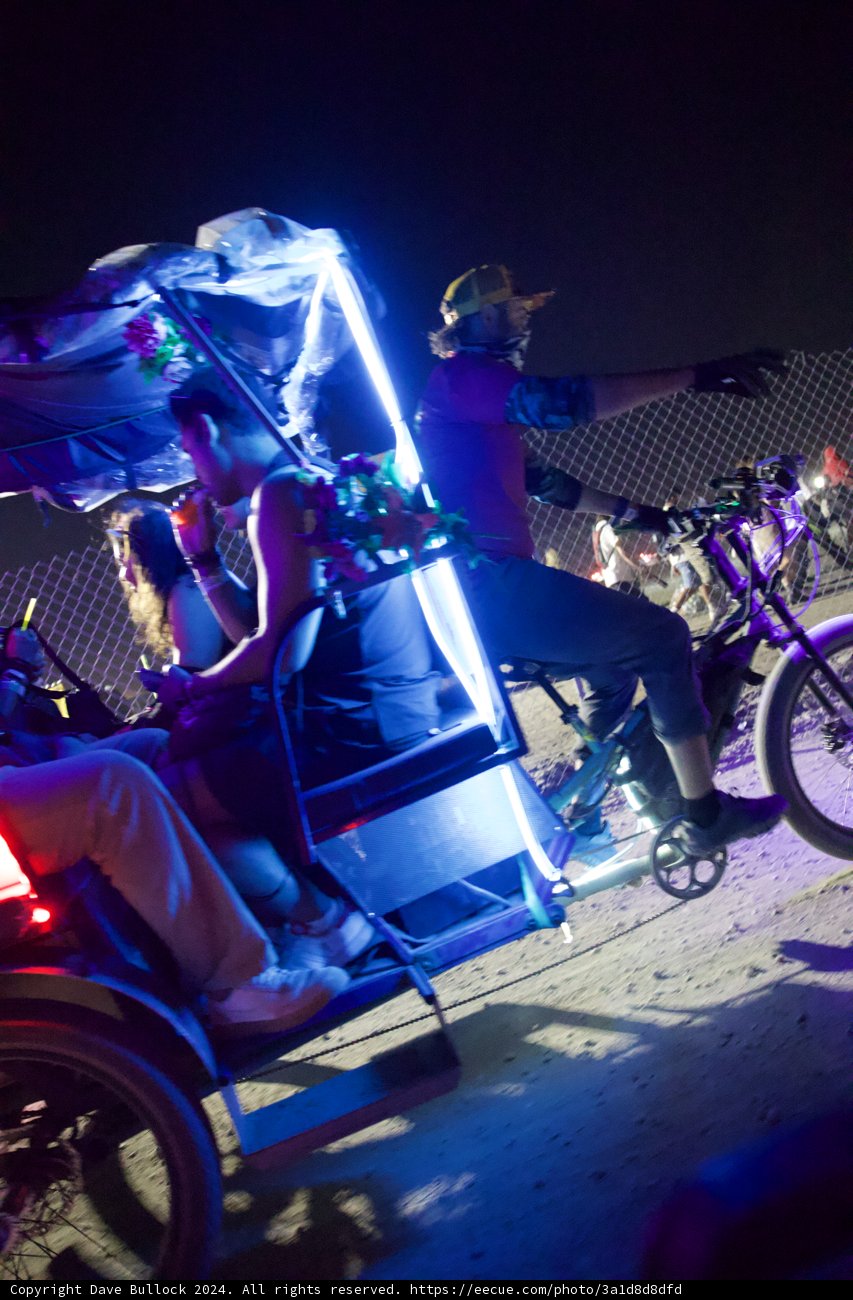 Midnight Pedal: A Technicolor Journey at Coachella 2024