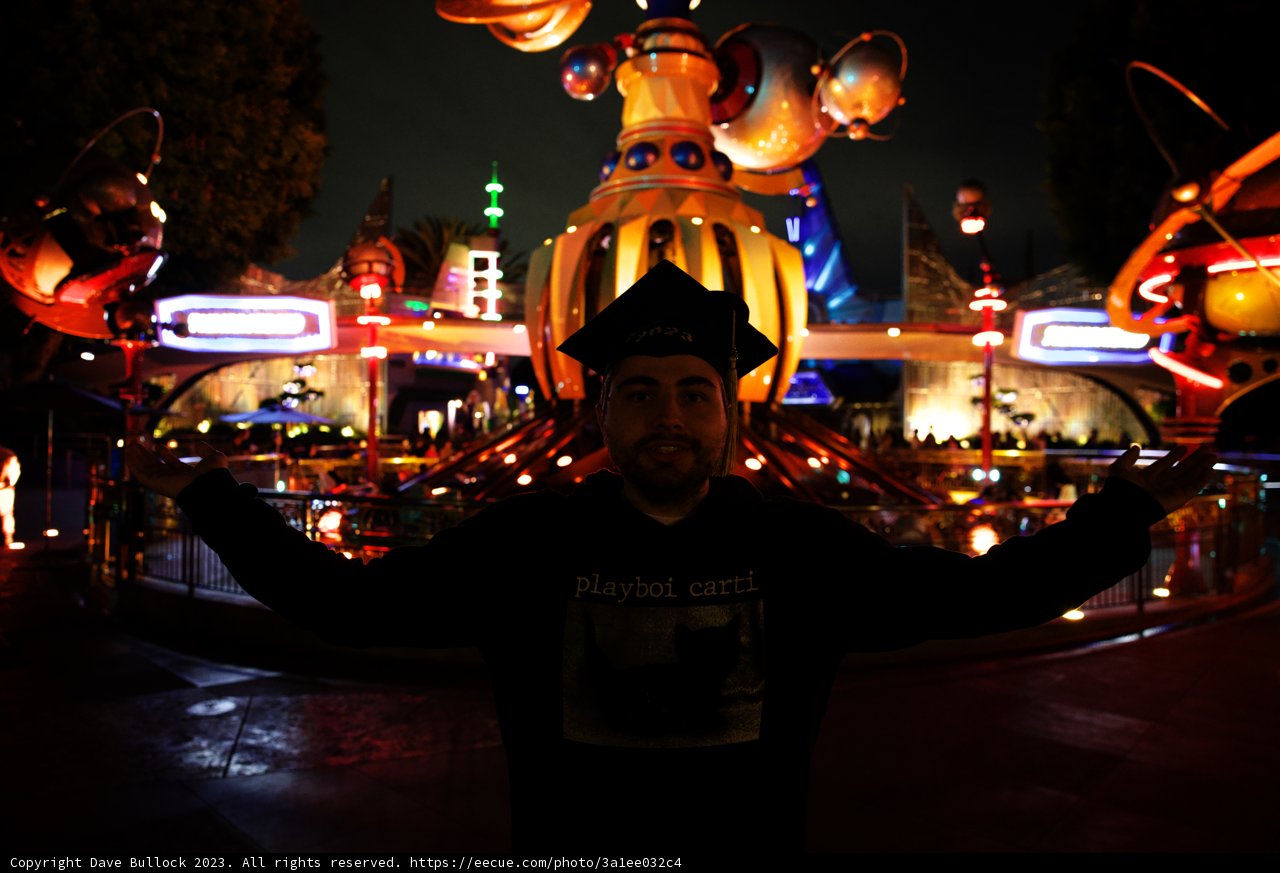 Graduation Celebration at Disneyland