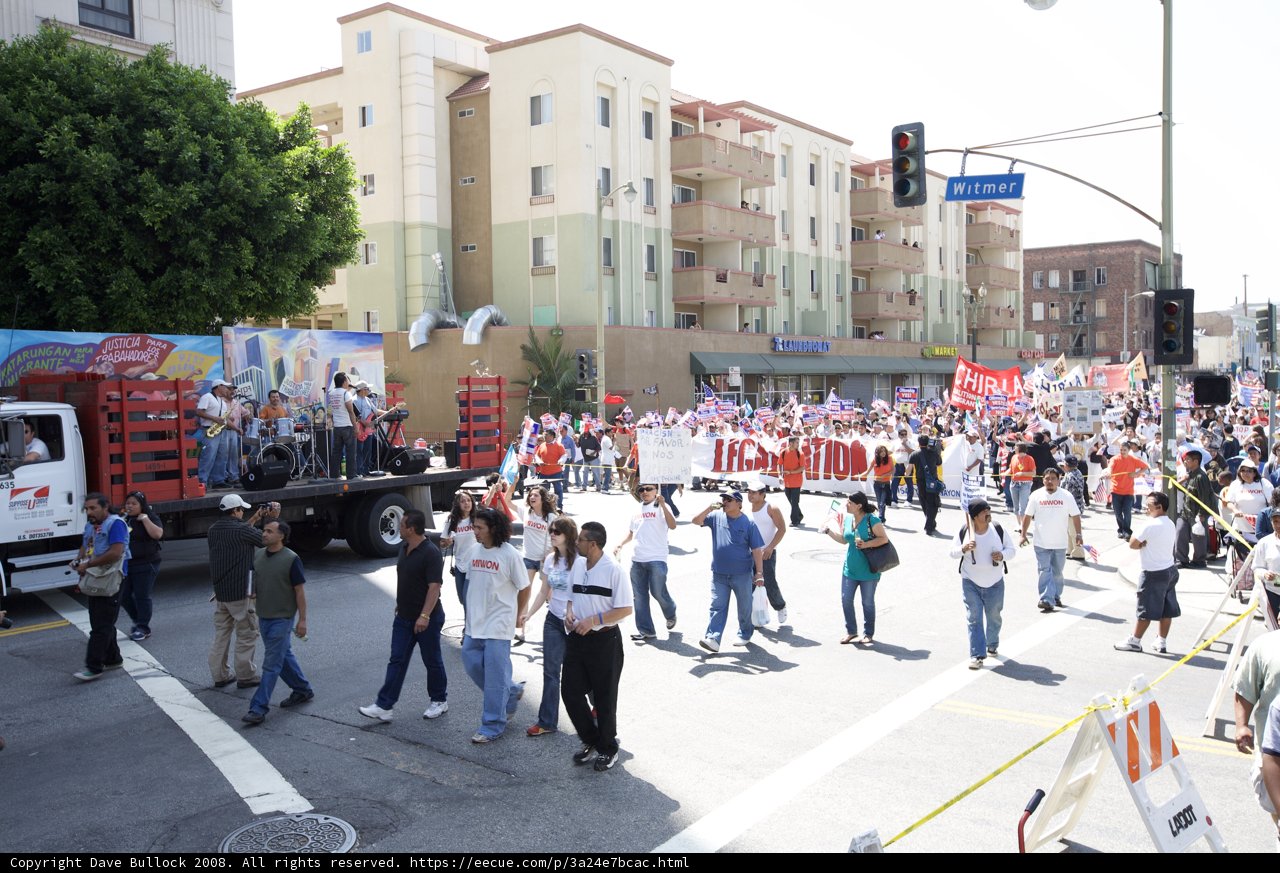 Mayday Rally Crowds Take to the Streets