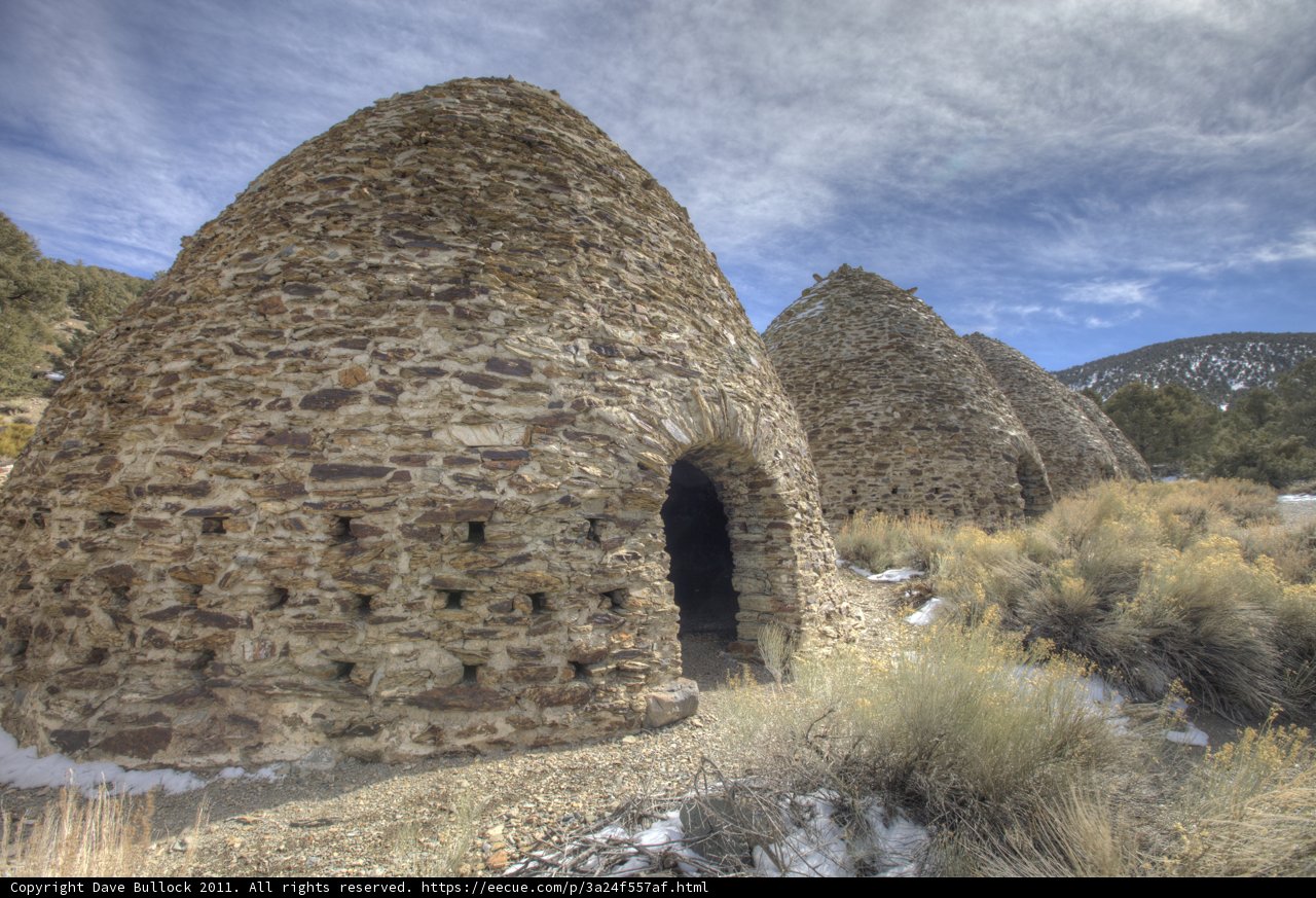 Stone Ruins in the Desert