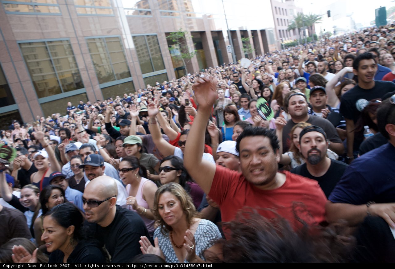 Grand Performance of Ozomatli in a City