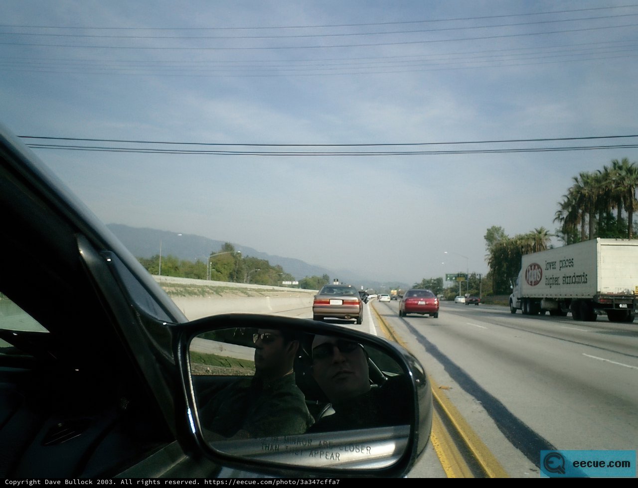 Selfie in the Rear View