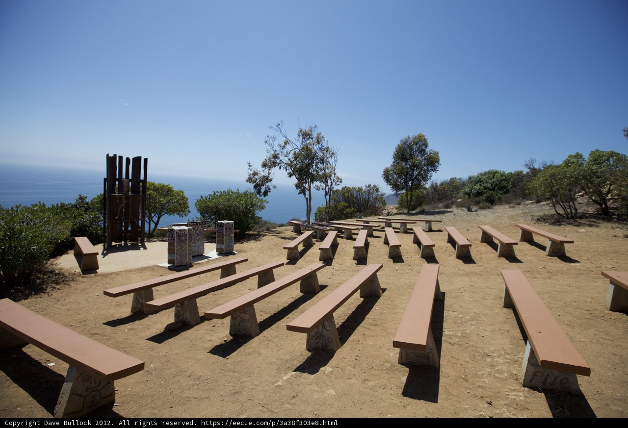 A Sea of Wooden Benches