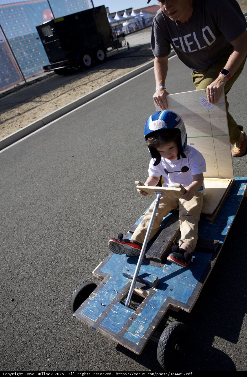 Little Racer at the Maker Faire