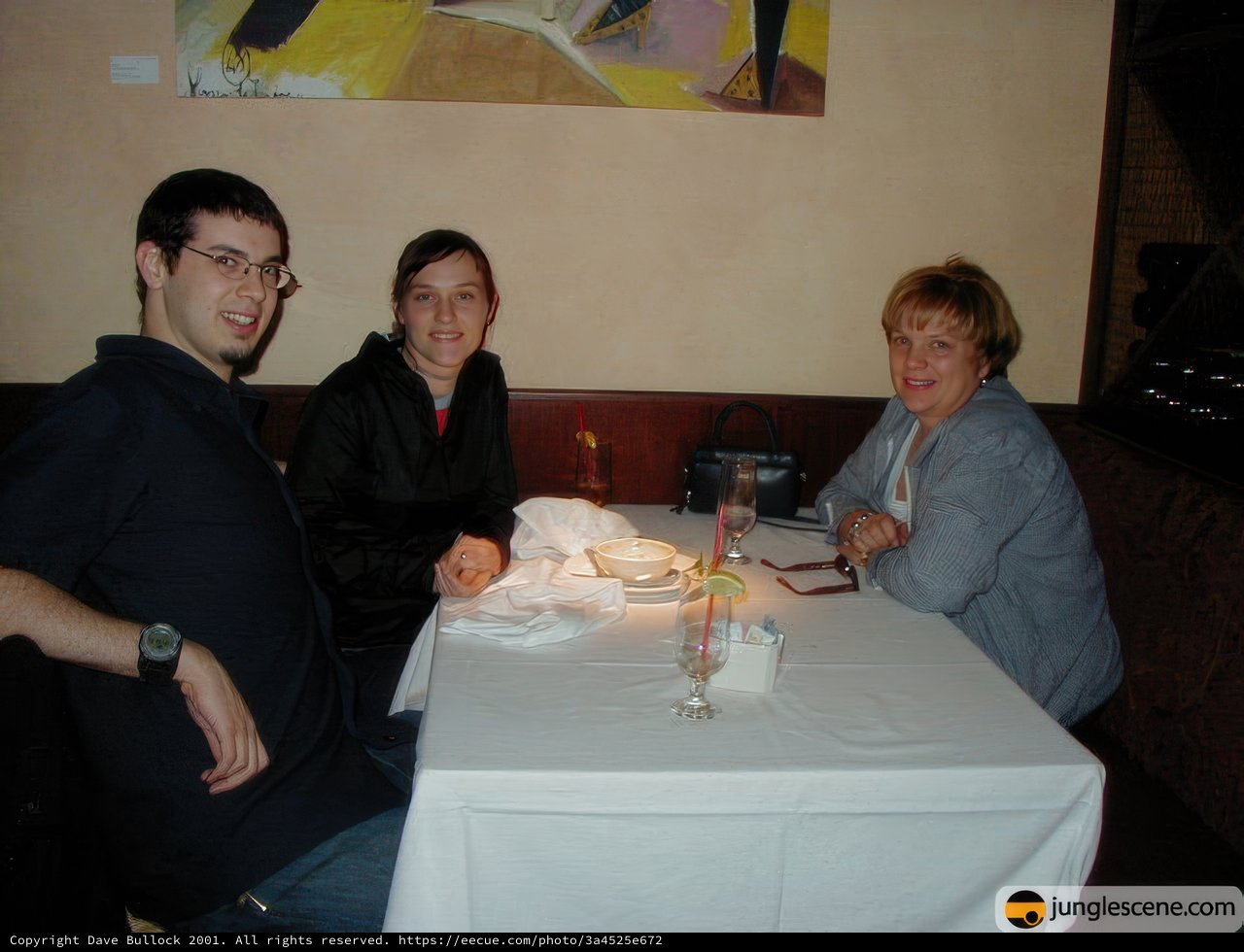 Dining Amongst Artwork