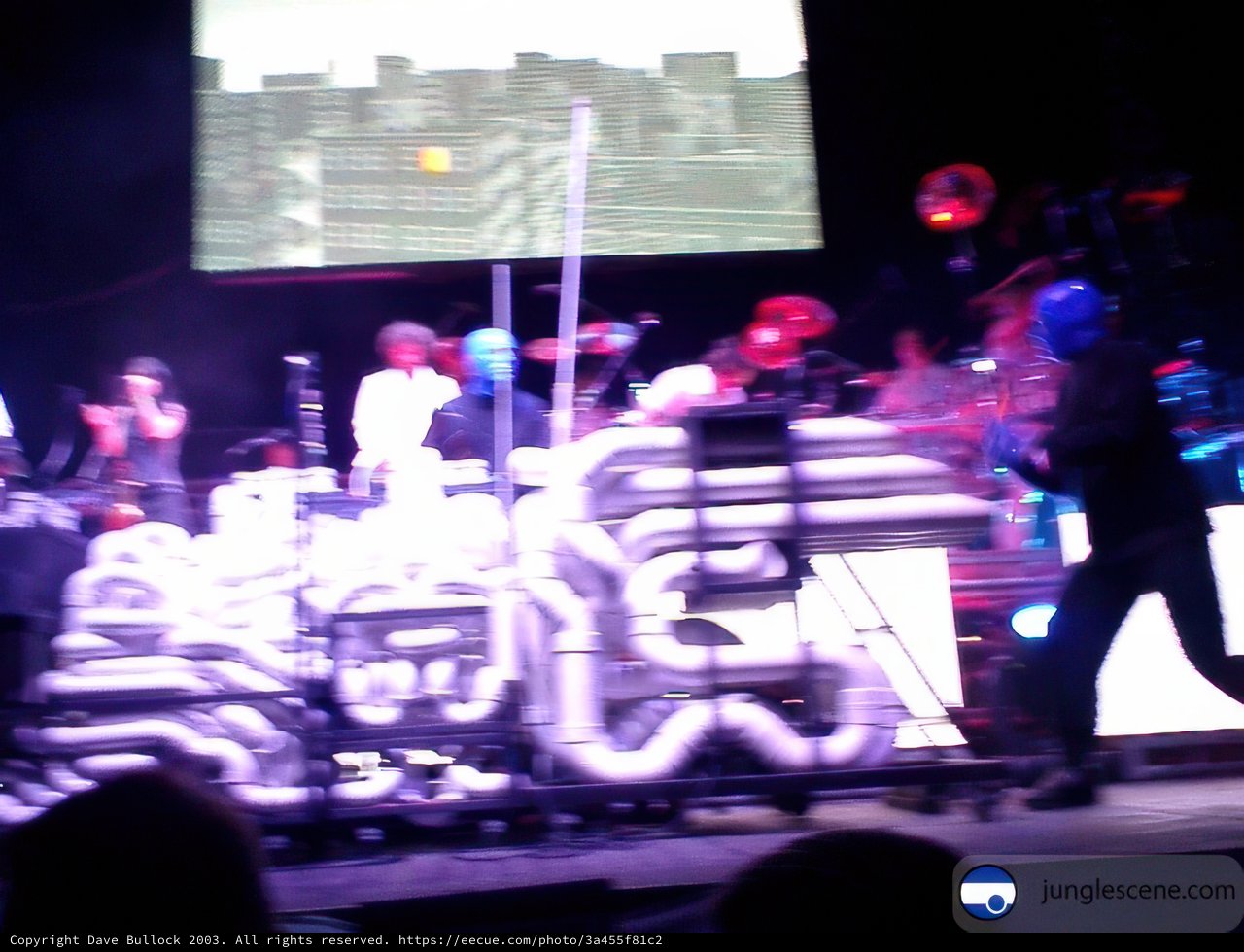 Blue Man Group Rocks the Stage at Coachella