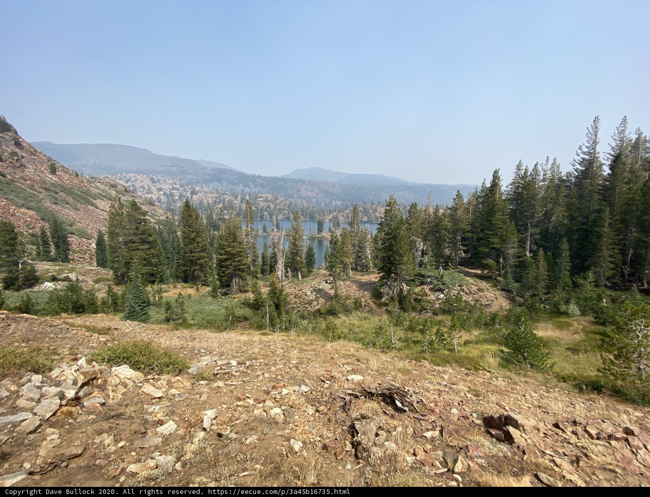Majestic Mountain and Serene Lake in Desolation Wilderness