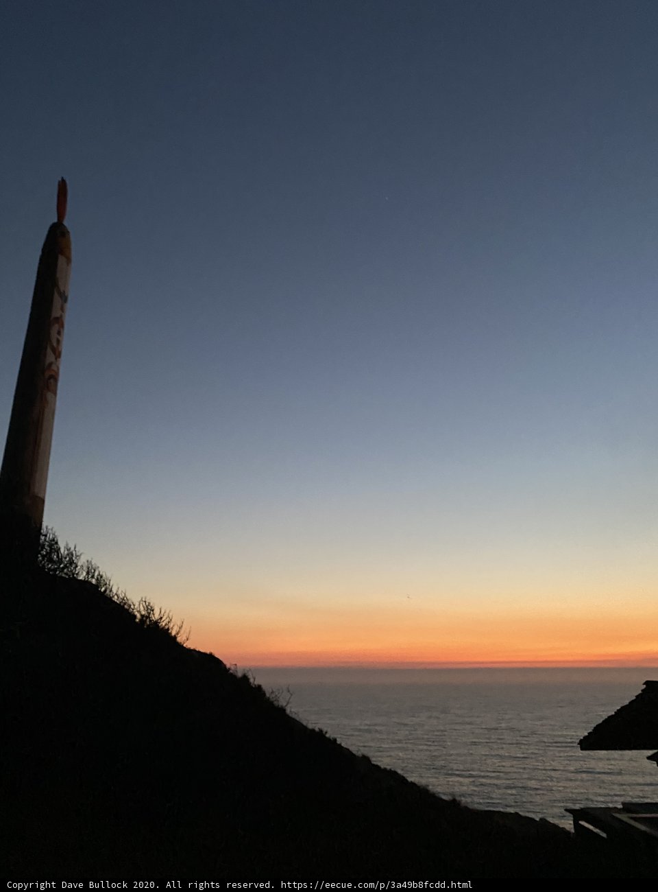 Sunset at the Jenner Lighthouse