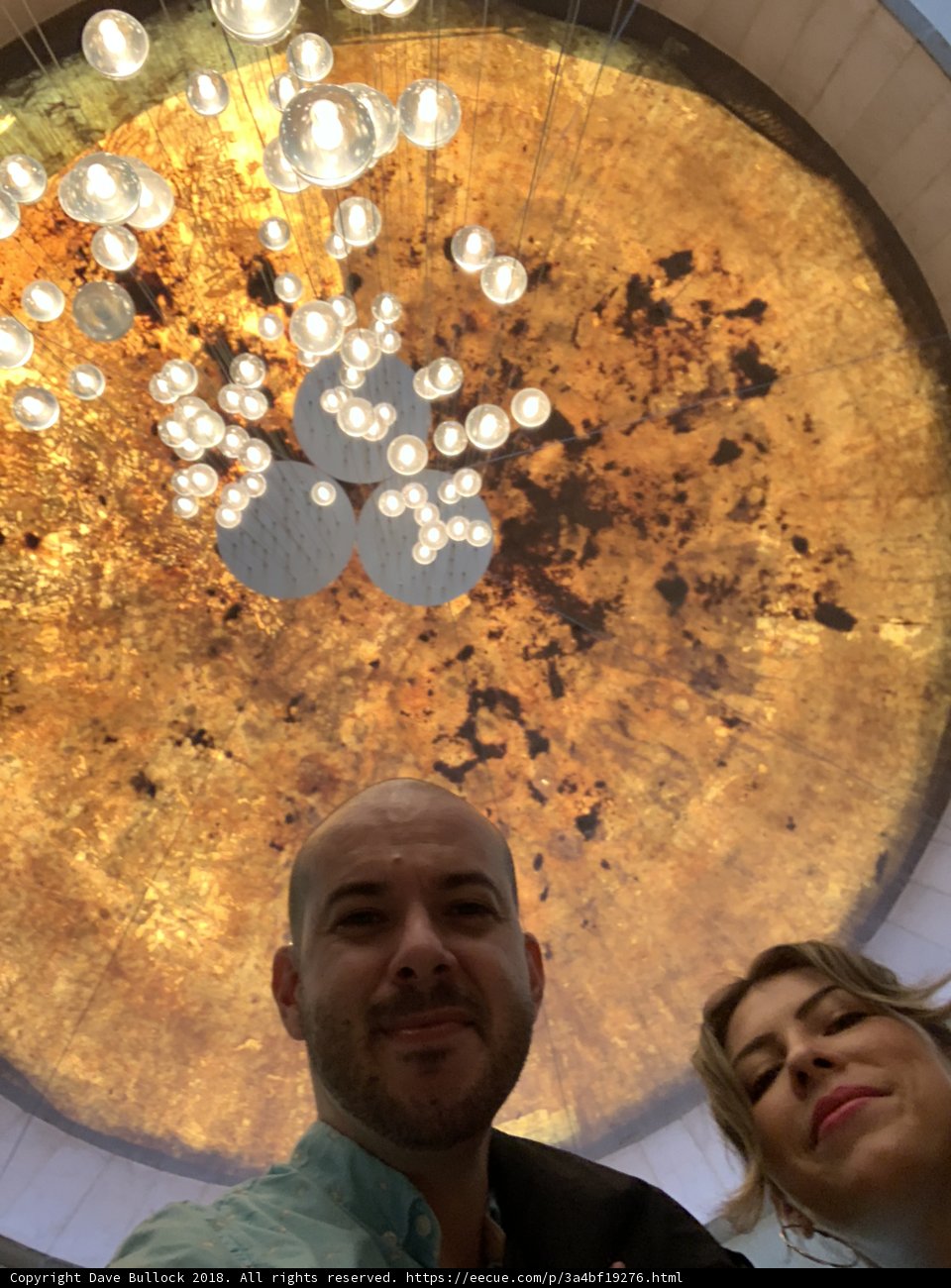 Chandelier Selfie