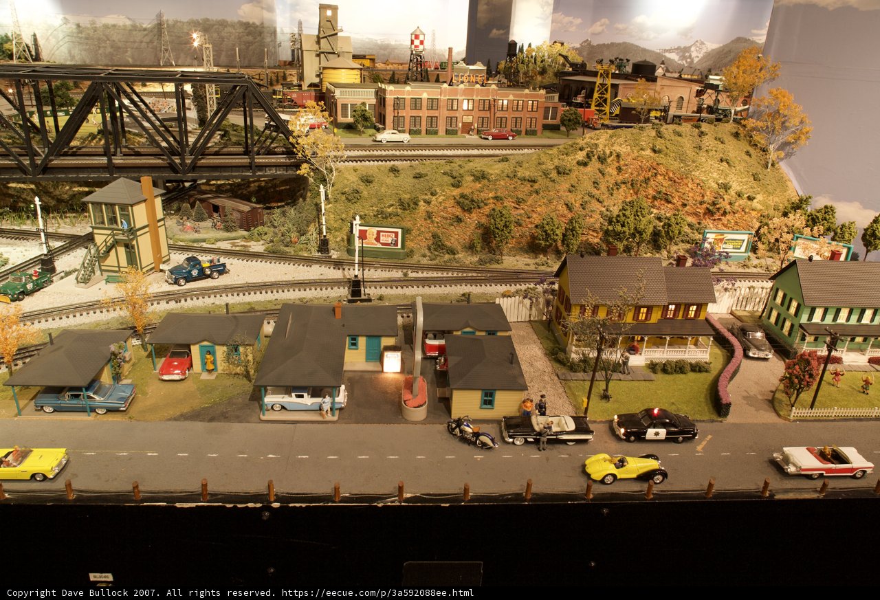 A bustling little city