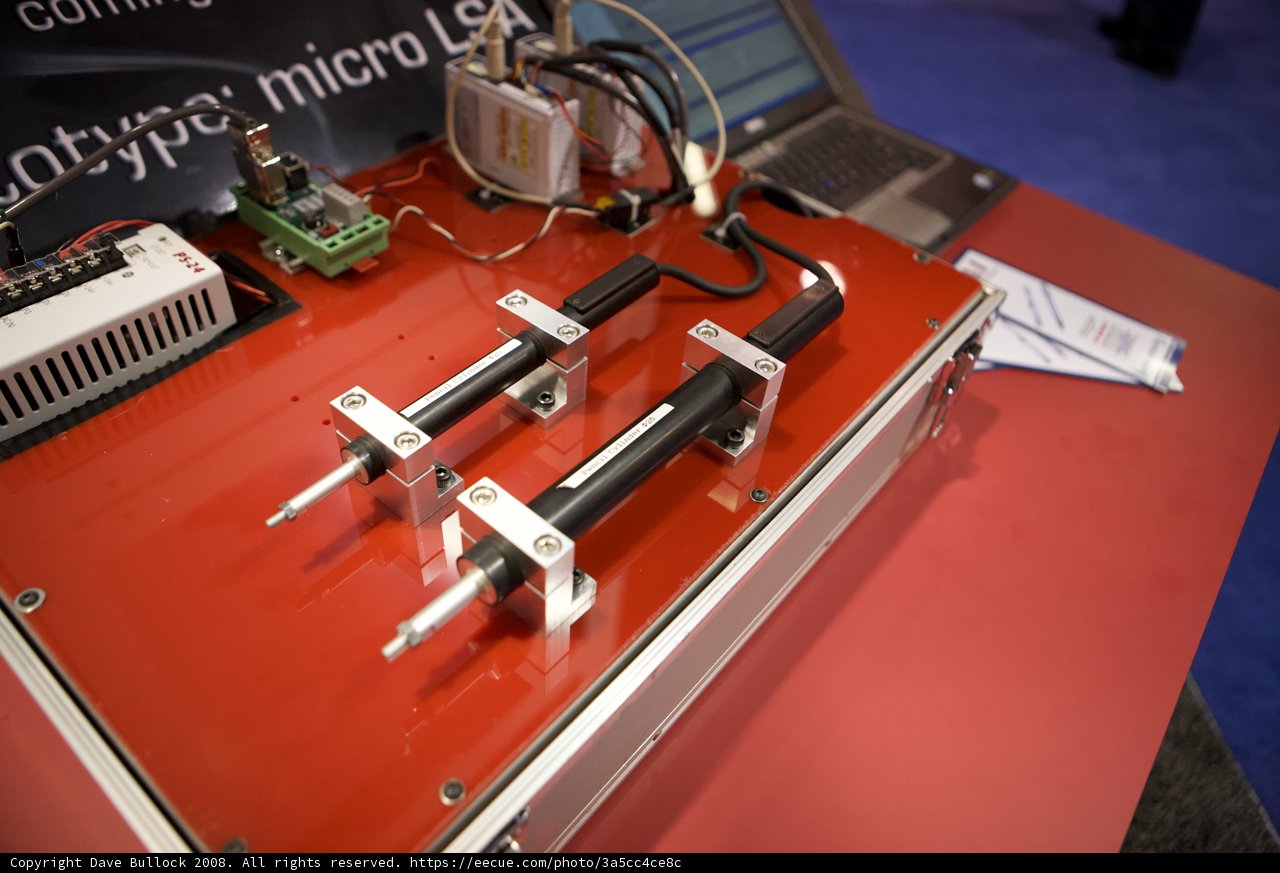 Red Box with Electronics at Robot Automation Show