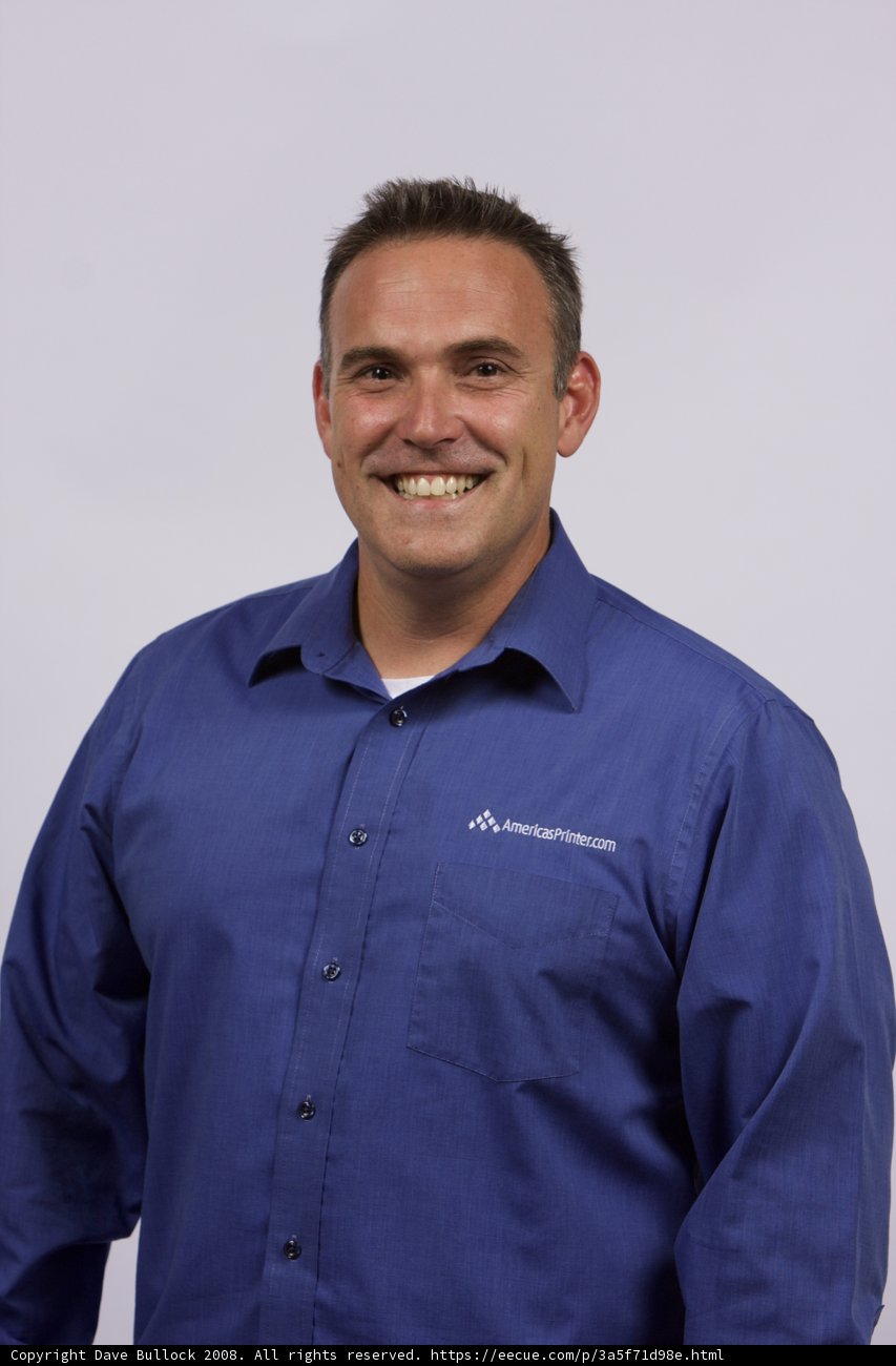 Blue Shirt Smile