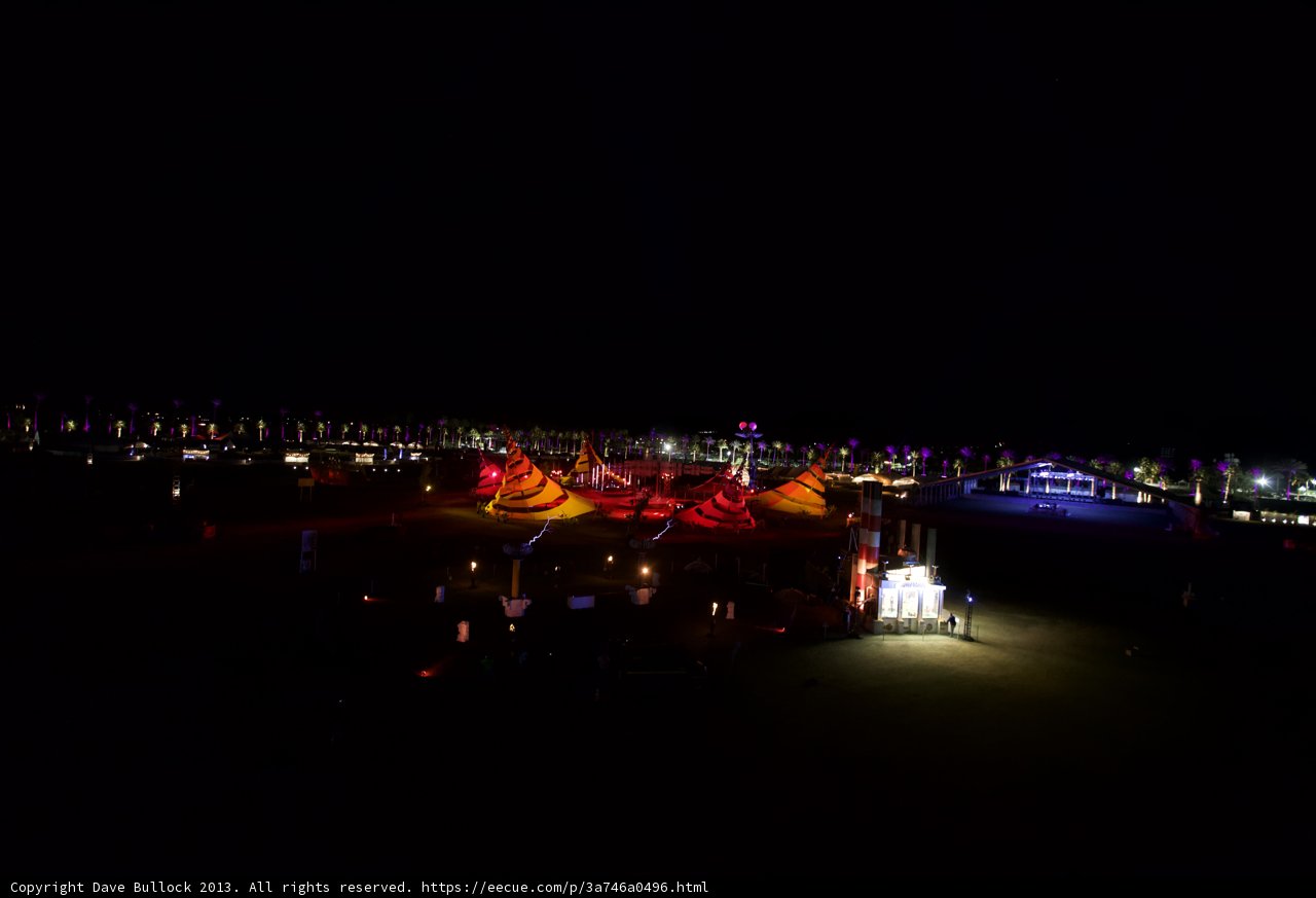 Illuminated Beachfront