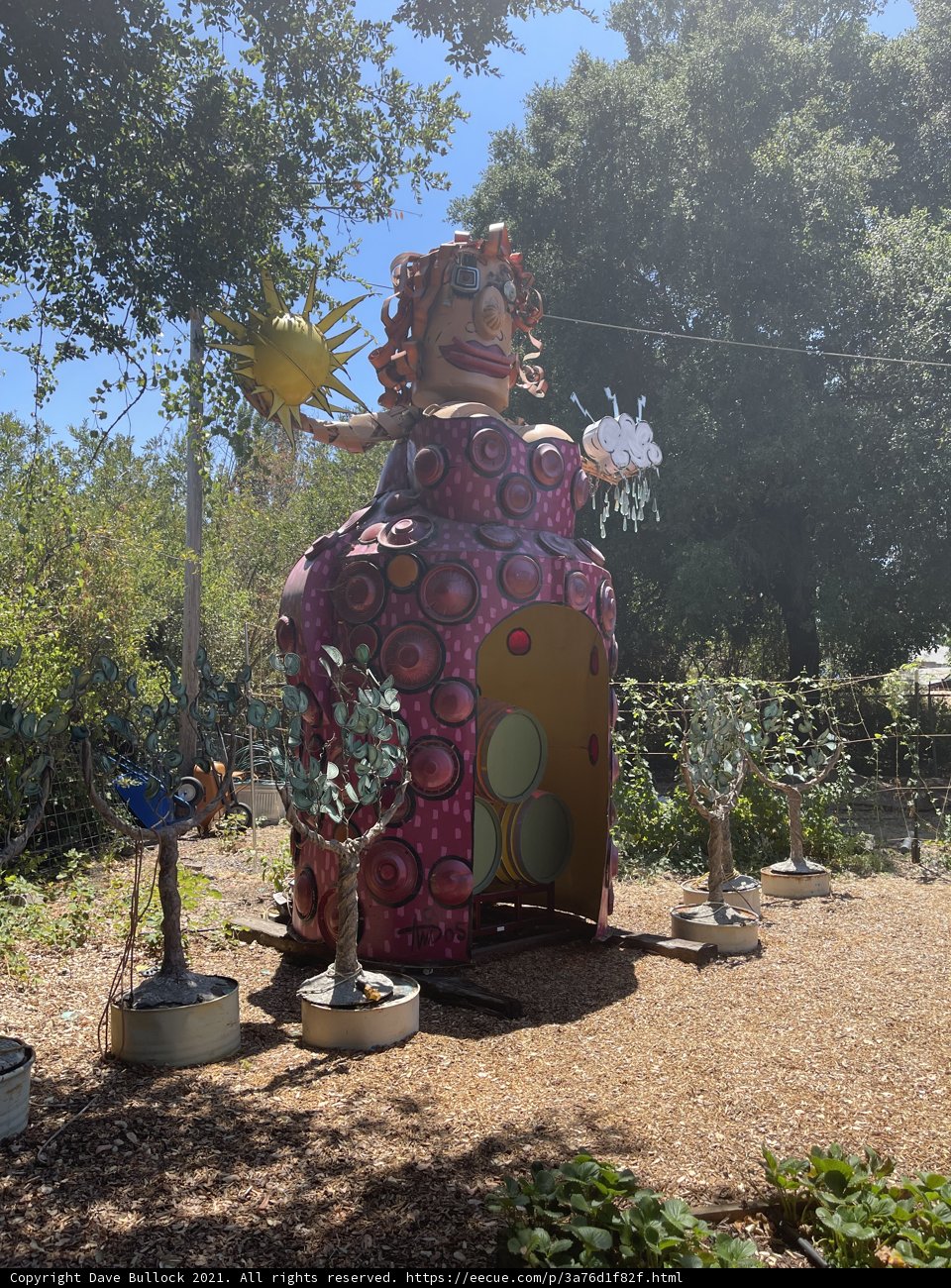 Sun Goddess Statue