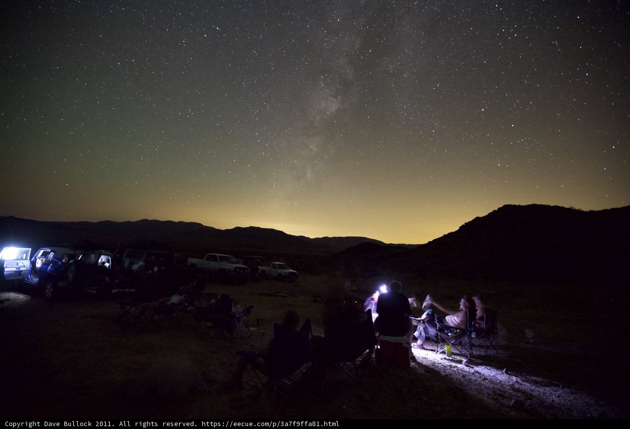 Desert Night Sky Gathering