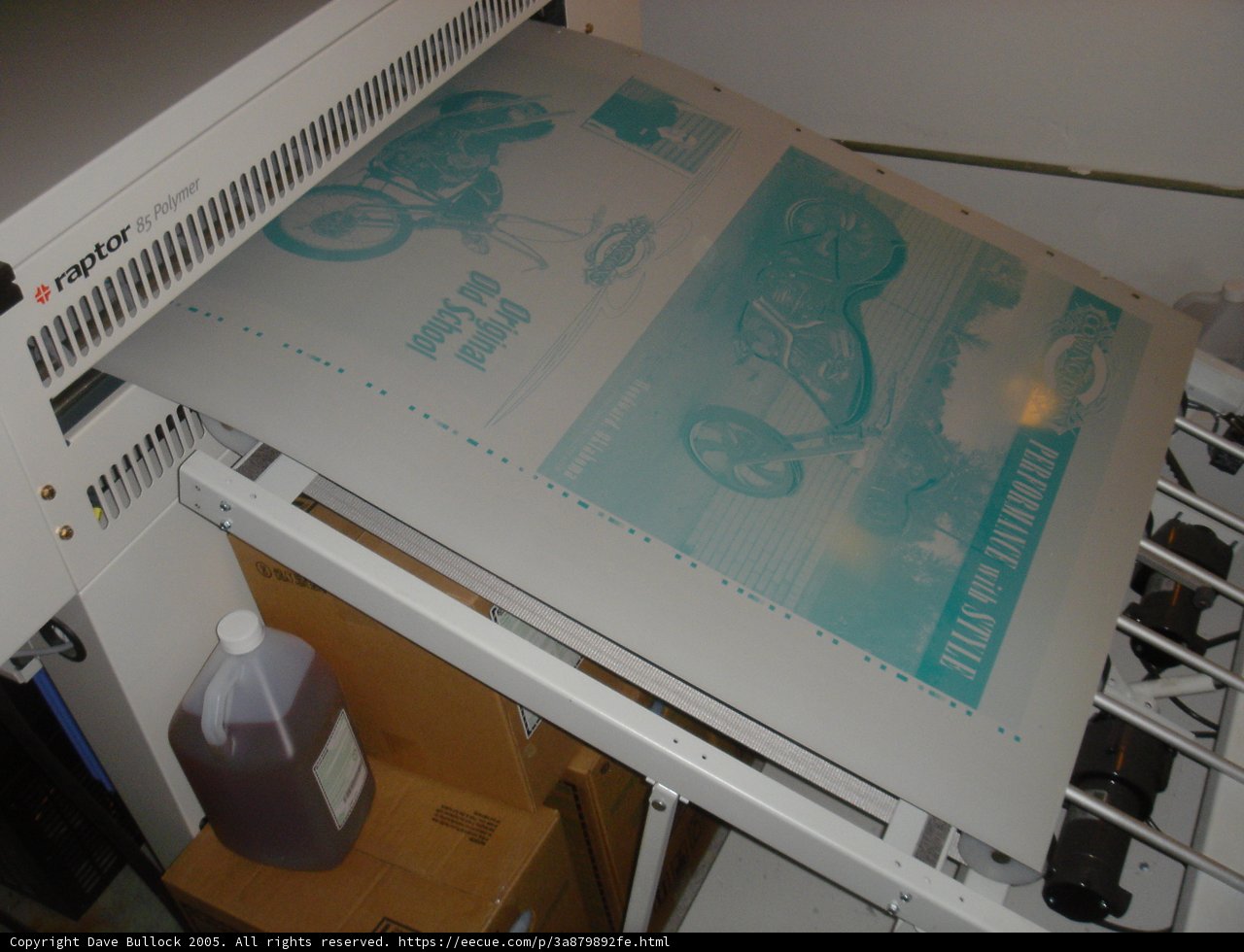 Printing Press in Action