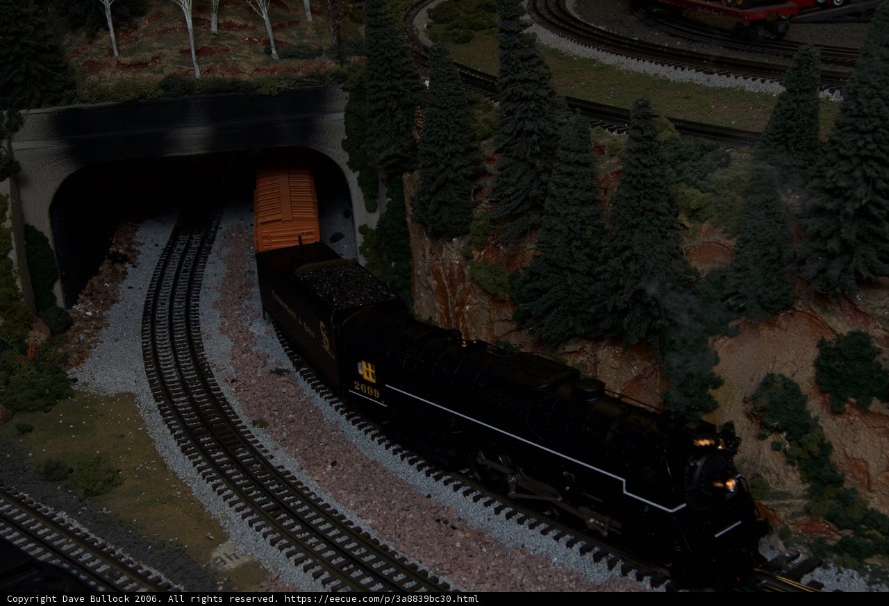 Train of Dreams in the Tunnel of Nature