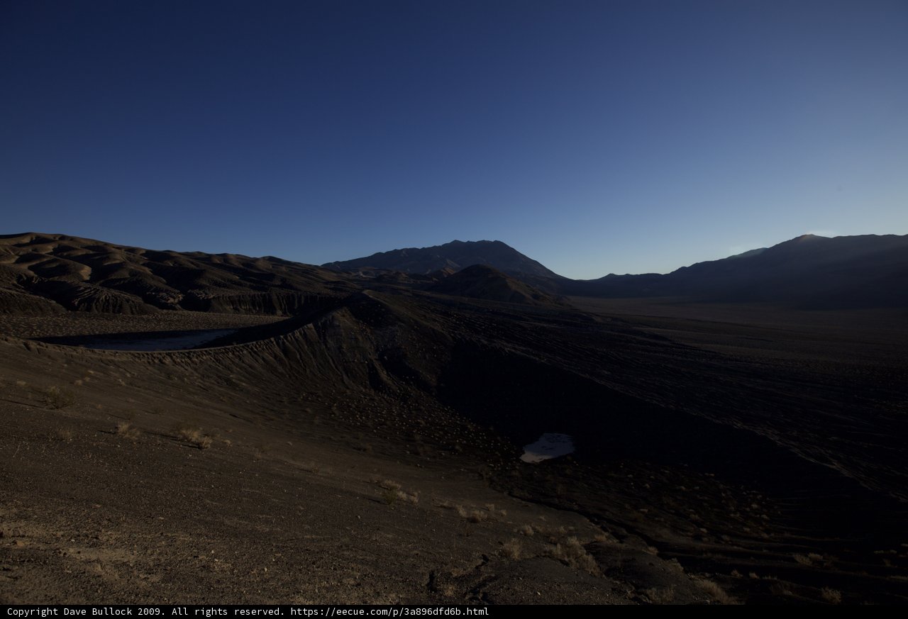 Overlooking the Desert Plateau