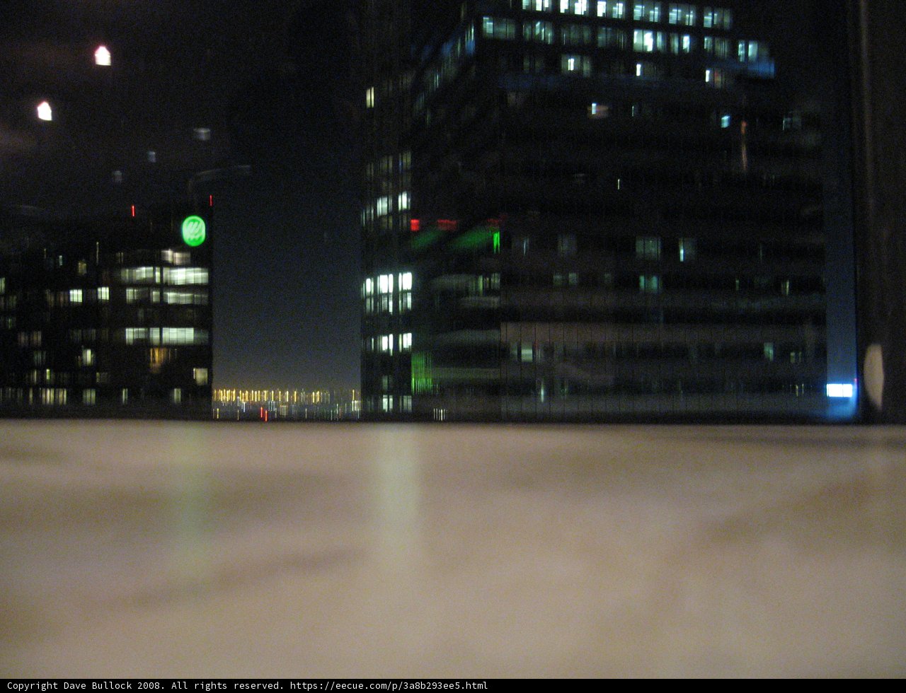 Cityscape under the Night Sky
