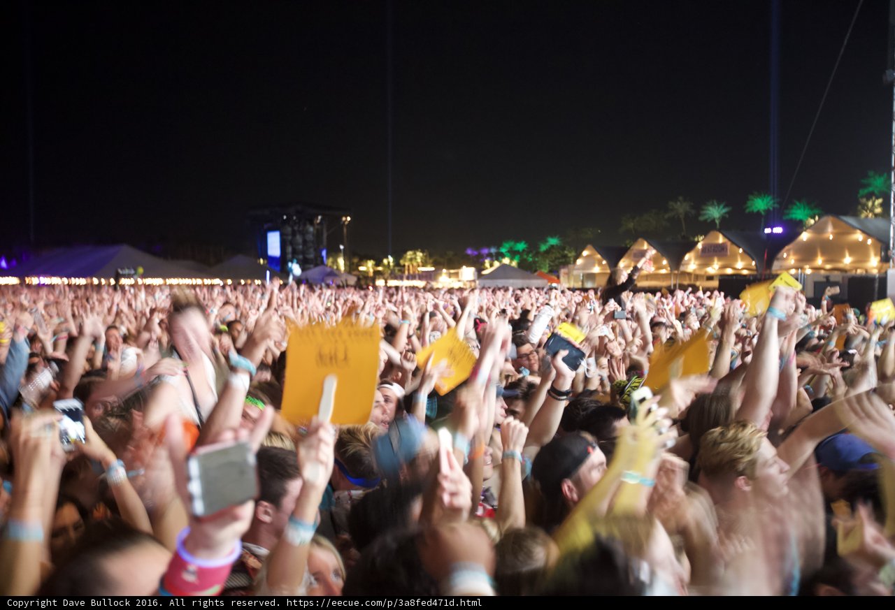 Hands Up in the Night Sky
