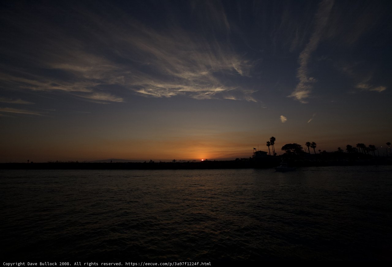 Serene Sunset at the Pier