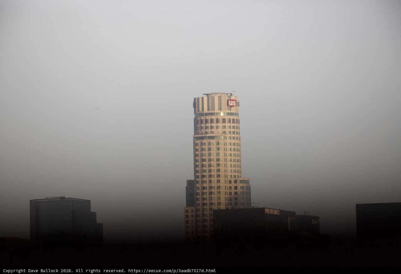 Towering Through the Fog