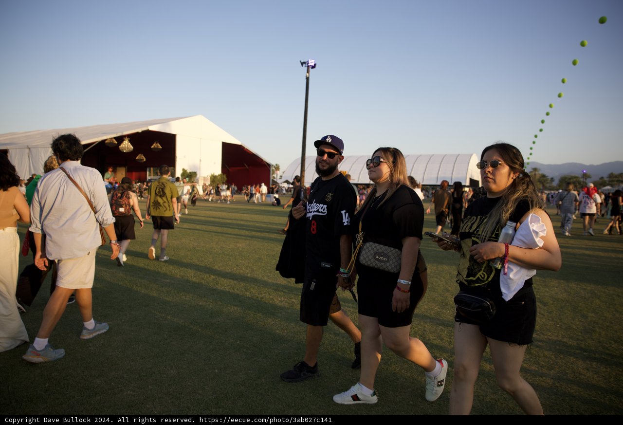 Golden Hour Fashion at Coachella 2024