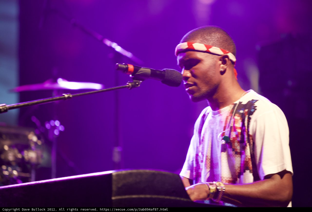 Frank Ocean on the Keys