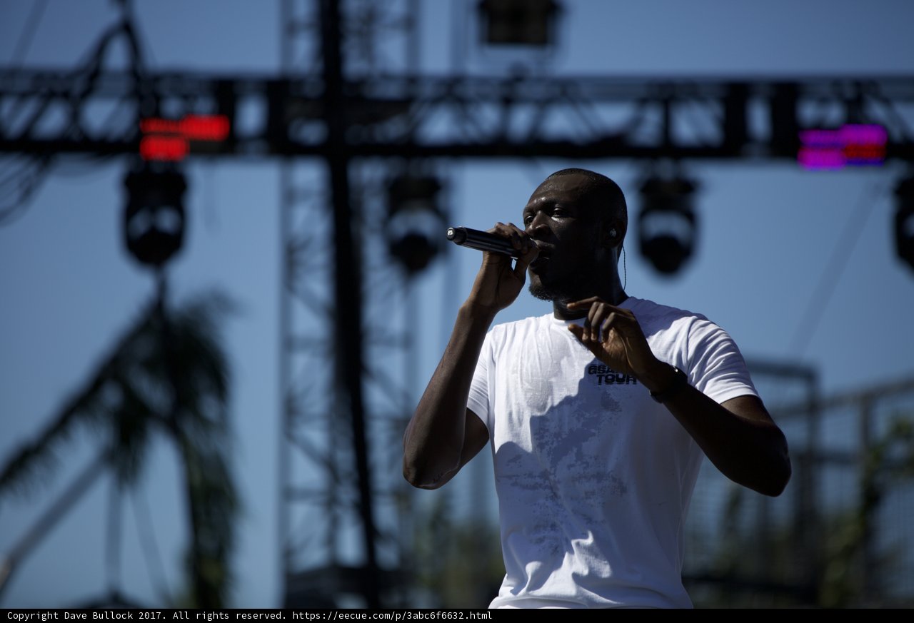 Stormzy's Solo Performance under the Californian Sky