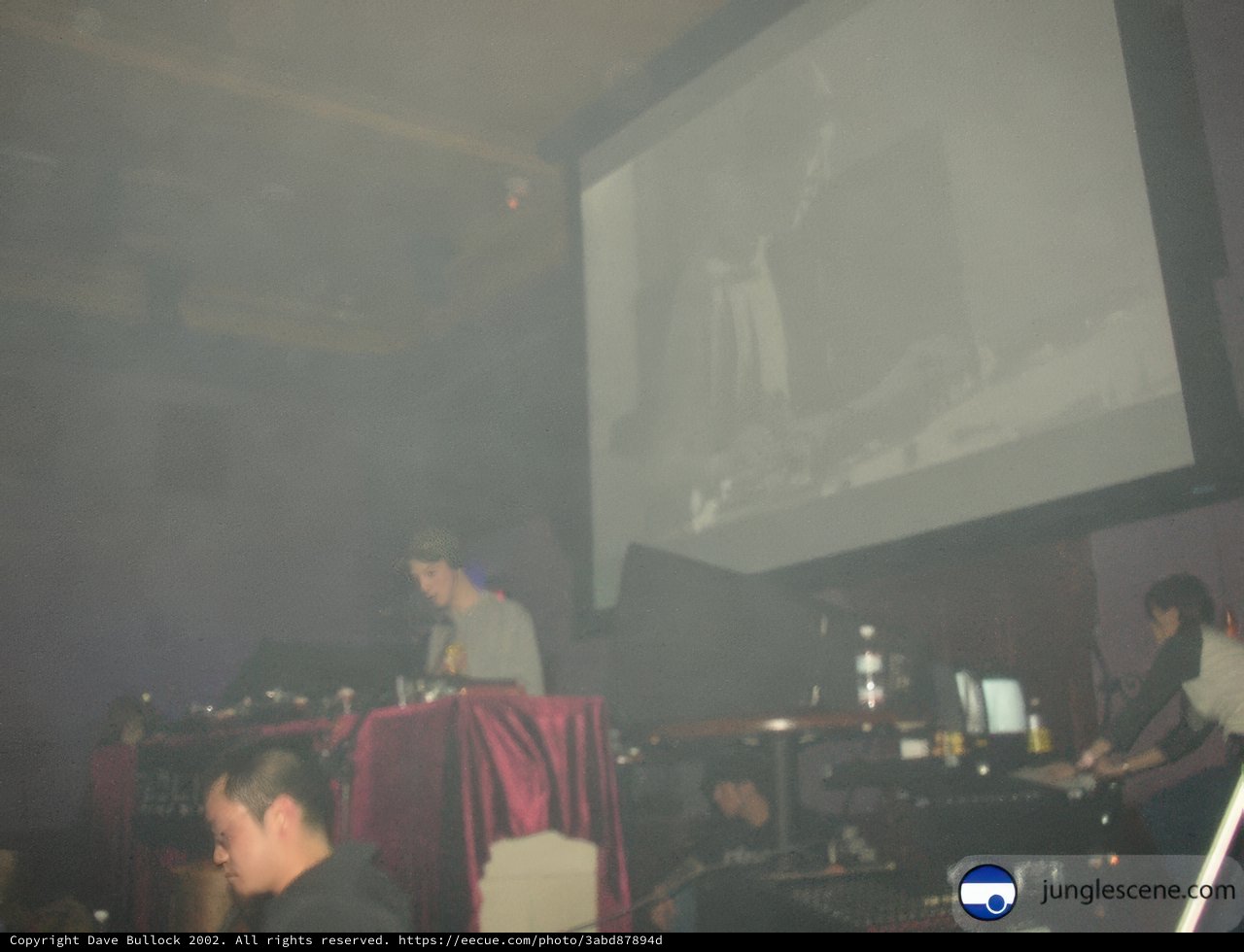 DJ set with cinematic visuals