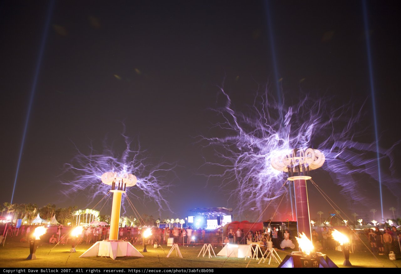 Electrifying Night Shot