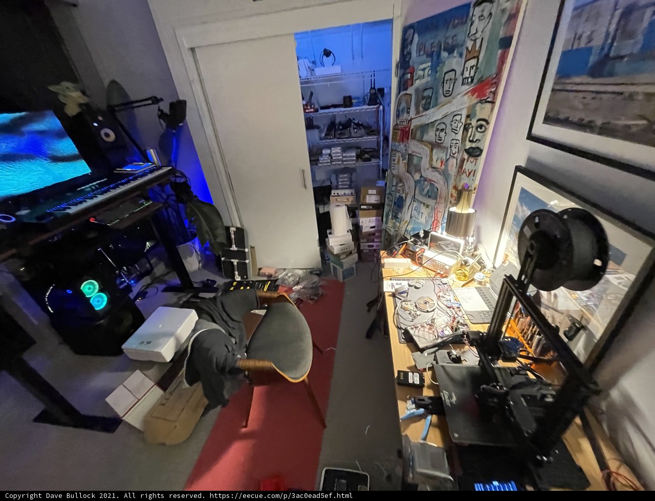 A Boy's Workstation