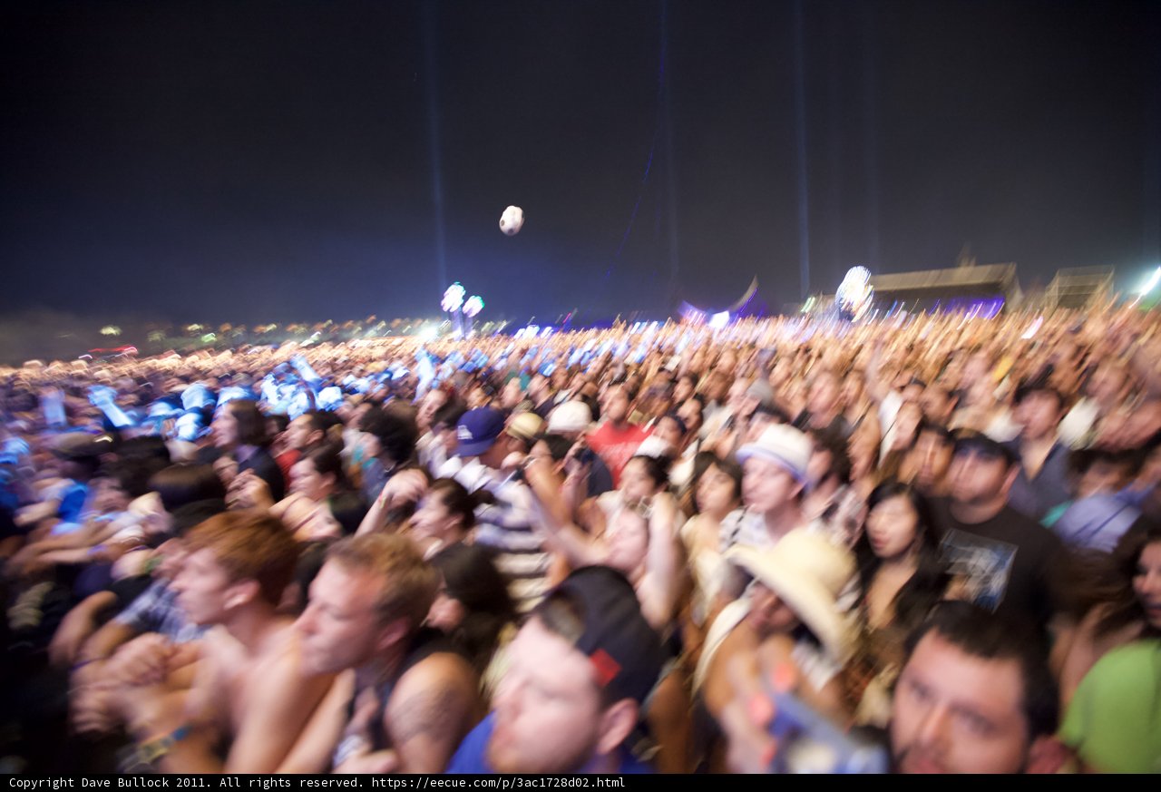 Coachella 2011 Music Festival Crowd