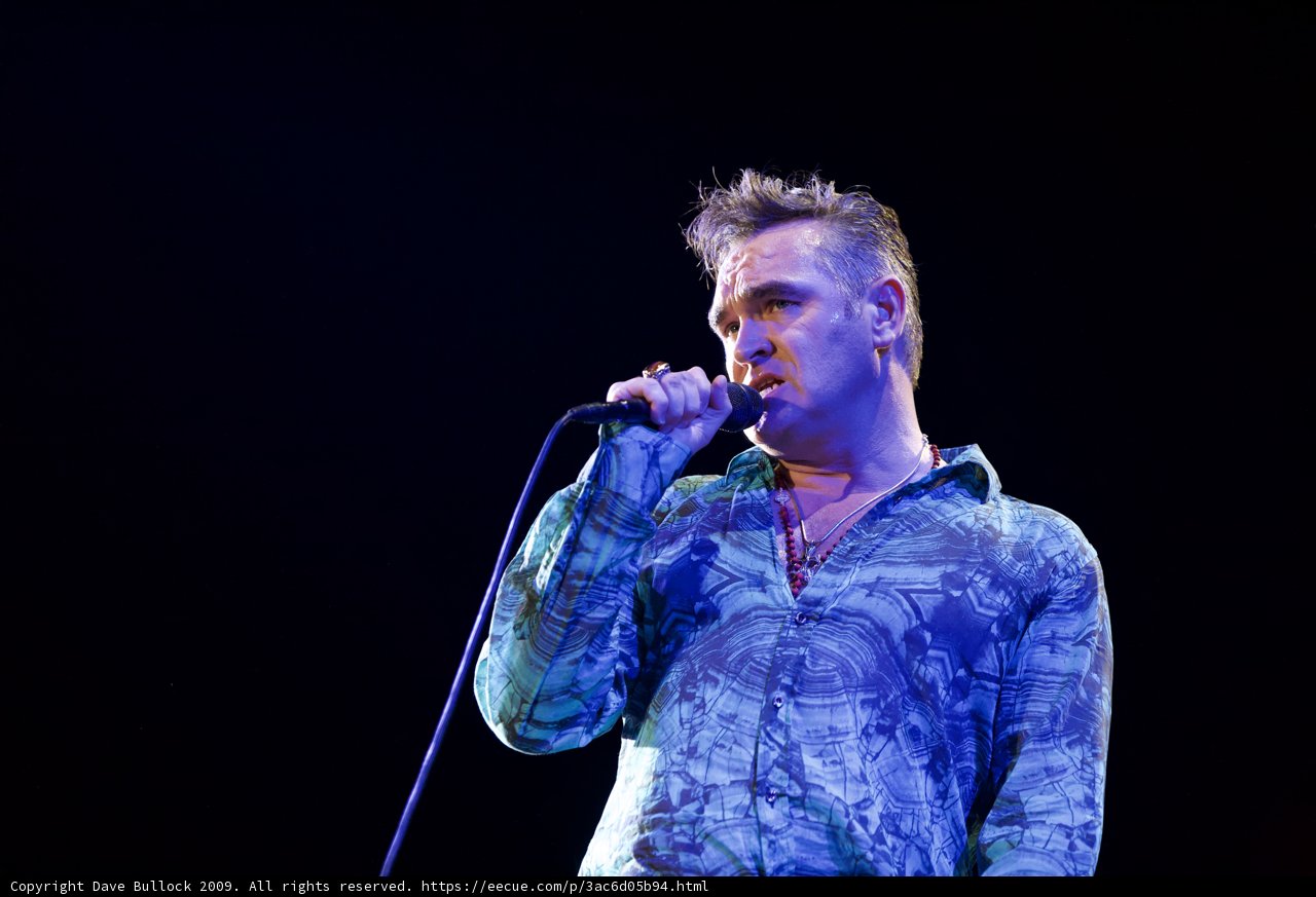 Morrissey Rocks Coachella 2009